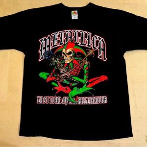 Vintage Metallica Last Tour of the Millennium T-shirt XL Kid Rock Sevendust